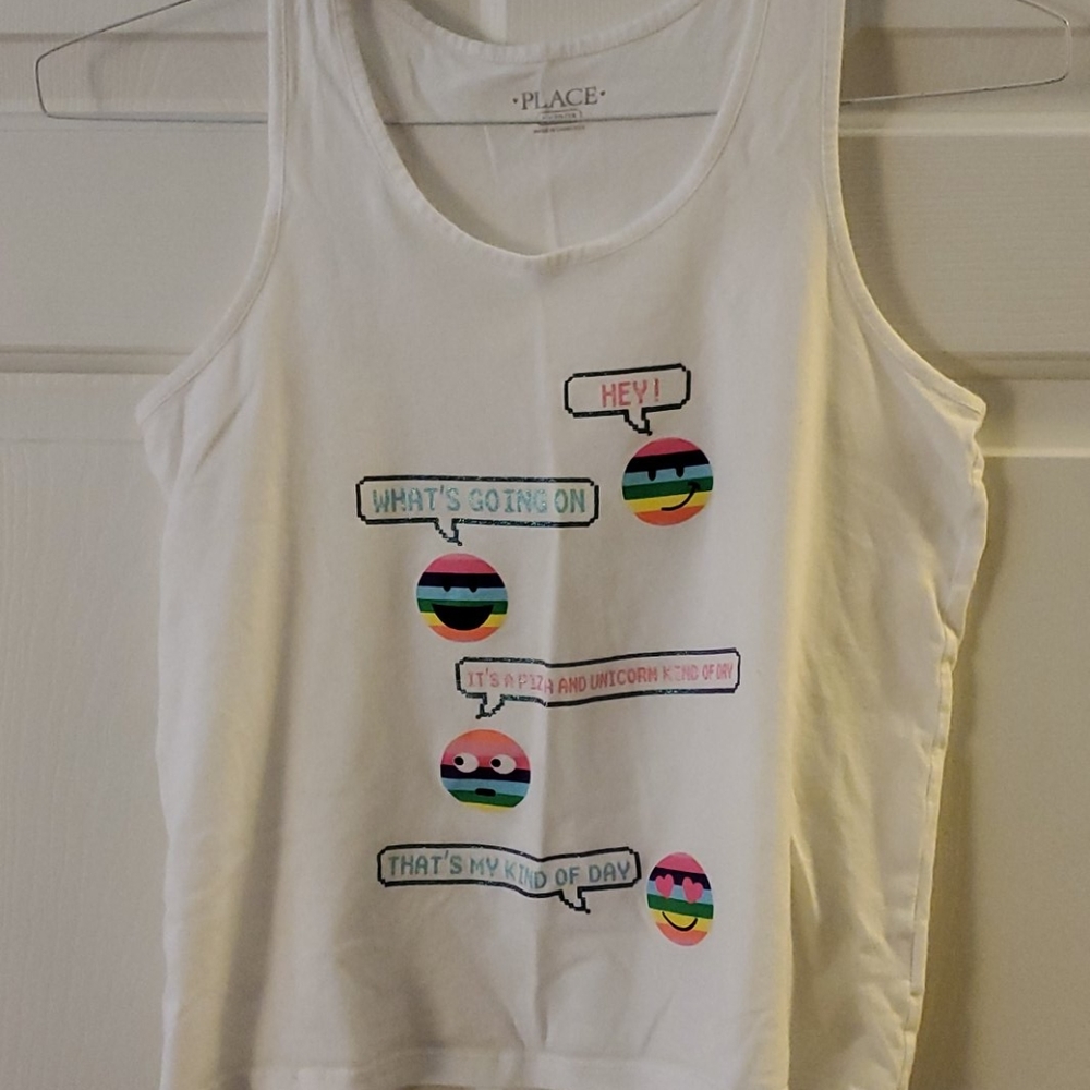 White girls tank top